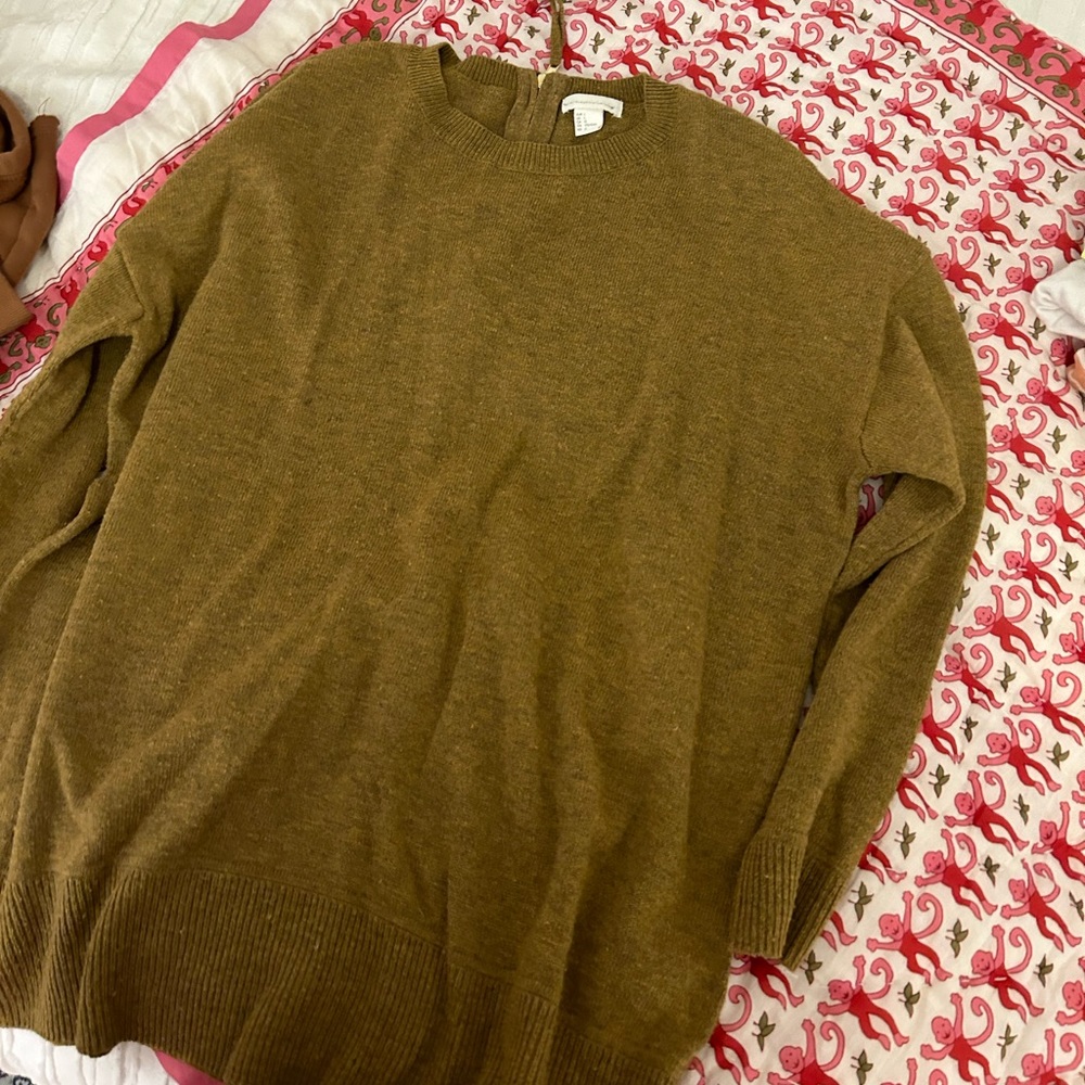 H&M Consious moss color sweater